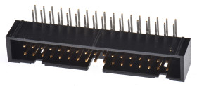 Wtyk PCB 34-pinowe raster: 2.54mm 2-rzędowe Hirose Przewlekany 1.0A 200.0 V.