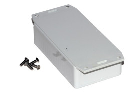 Obudowa ogólnego użytku ABS szerokość zew. 61 mm długość zew. 112 mm wys. zew. 28 mm Hammond IP54