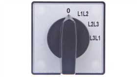 Przełącznik Woltomierza 3P 10A Do Wbudowania 4G10-67-U S1