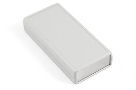 Obudowa z tworzywa ABS ABS wysokość zew: 28 mm szerokość zew: 66 mm długość zew: 140 mm 140 x 66 x 28mm