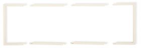 Ramka wypełniająca potrójna serii DECO