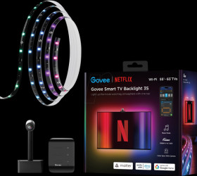 H6098 X Netflix TV backlight, 24 W, 55-65 inch, black