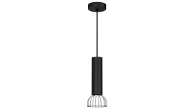 Lampa Wisząca Dante Black/Silver 1Xgu10 Mlp7359 Milagro