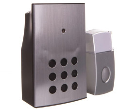 Dzwonek bezprzewodowy bateryjny ALCALINO zasięg 100m ST-337 SUN10000024