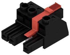 Weidmüller 2630090000 Obudowa złącza pin żeńskiego na kabel BVZ 7.62IT/03/180MSF2 SN BK BX, piny: 3, 40.5 A, 40 szt.