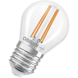 OSRAM 4099854255243 LED CLASSIC P Energy Eff A 3.8W 827 Clear E27 Bulb