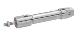 Cylinder okrągły skok: 25mm EMERSON ? AVENTICS Ø 16mm dwustronnego działania Action Elastyczny R412020420 M5