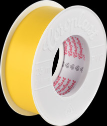1450 Electrical insulation tape 301 KB4, 25 m, 25 mm, yellow