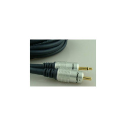 Kabel jack 3,5 mono-wt.RCA 10m digital blister