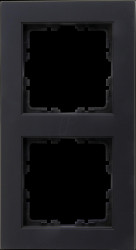 402615004 HK07 2-way cover frame, anthracite