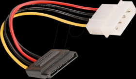 11.03.1055 4-pin HDD socket > SATA socket, 0.15 m