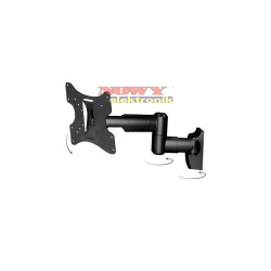 Uchwyt TV 13-42" 30kg czarny przegubowy, LCD/LED