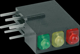 19.058.720 Traffic light LED module, Ø 2 mm, red/yellow/green