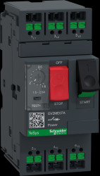 GV2ME07A TeSys GV2 motor protection switch, 1.6 A - 2.5 A, pushbutton, sn