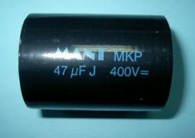 47uF/400V AUDIO KOND.MKP MANT