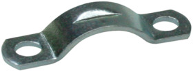 Strain relief clamp, max. bundle Ø 6 mm, steel, galvanized, silver, (L x W x H) 23 x 6 x 1.5 mm, 1437003