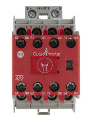 Stycznik 24 V DC Allen Bradley styki: 3 12 A 2NO + 3NC 100S-C12EJ23C