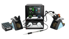 Stacja lutownicza Weller 2-wyjściowa Rozlutowywanie / Gorące powietrze / Lutowanie 300W Lutowanie i rozlutowywanie Typ