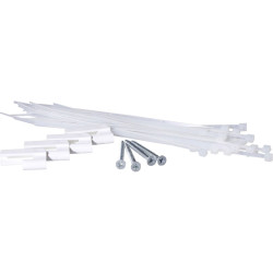 F-Tronic 7290079 Cavity Wall Kit 4 pieces with Anchors Screws &amp; Cable Ties