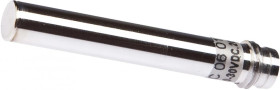 IC060173, Czujnik testowy indukcyjny, cała stal, Ø6,5mm 46long, quasi-płaski, Sn: 2, 10-30V DC, PNP NO, złącze M8 3pin, IP67, V4