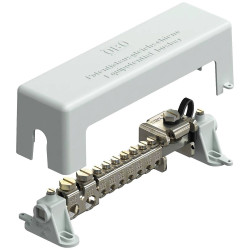 OBO Bettermann 5015650 Bonding Rail VDE Nickel-plated Brass 100kA