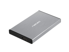 OBUDOWA HDD/SSD ZEWNĘTRZNA NATEC RHINO GO SATA 2.5 USB 3.0 SZARA