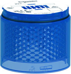 LED permanent light element, blue, 24 V AC/DC, IP66, XVB7C26