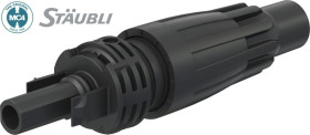 Złącze gotowe do montażu, bez zaciskania Gniazdo(+) MC4 EVO READY do przewodu 4/6mm2, Staubli-opak. - 10 szt