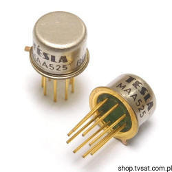 MAA525 Audio Amplifier TO99-8 TESLA