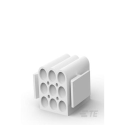 TE Connectivity 1-480585-0 Pin &amp; Socket Conns Plug Housing 9P Male Unshrouded