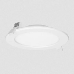 EURUS LED 12W, oprawa downlight, podtynkowa, okrągła, 860lm, 4000K, biała, wbudowany zasilacz LED AD-OD-6051WLX4