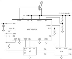 High-Voltage, Micropower, Single/Dual Linear Regulators with Supervisory Functions