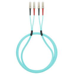 Przewód optyczny długość: 1m Z zakończeniem złącze B<B>: SC złącze A: SC średnica: 50μm Wielomodowy Żółty