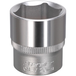 Sealey S3820 WallDrive® Socket 20mm 3/8"Sq Drive