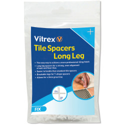 Vitrex LLS22000 Long Leg Spacer 2mm (Pack 2000)