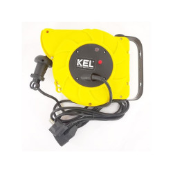 Przedłużacz warsztatowy z automatycznym zwijaczem OWY 3x1 11+2m PB-AUTO KEL W-98746 Plastrol