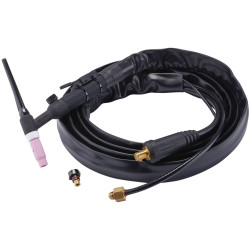 Draper 70087 Air Cooled TIG Welding Torch, 4m, Dinse Type 35/50