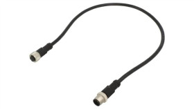 M12a08ml12aflsda05 Kabel Do Czujników/Automatyki 8Pin M12-M12 0,5M Wtyk Wtyk
