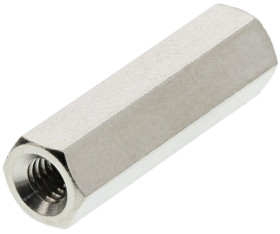 Kołek dystansowy gwint M3 x M3 długość 18mm Mosiądz Żeński/żeński Sześciokątny Essentra