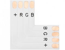 KONEKTOR DO TASM LED TYPU L 10MM RGB