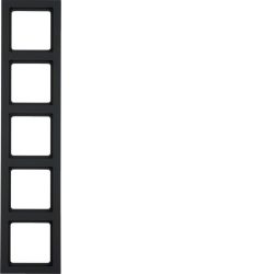 Q.3 Ramka 5-krotna, antracyt, aksamit