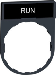 Label holder, for control and signal devices, ZBY2334