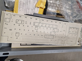 Amiga 1000 Keyboard Stickers German