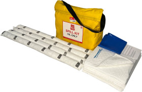 Zestaw usuwania zanieczyszczeń, zastosowanie: Olej, 610 mm x 150 mm x 480 mm