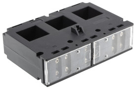 Przekładnik prądowy prąd wej 600A RS PRO prad wyj 5 A otwór 45mm do montażu w podstawie