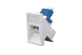 Płytka czołowa, seria: HTC, Cat6a, l. otworów: 2