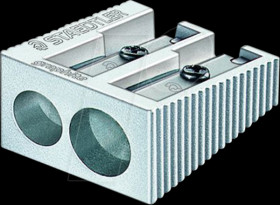 510 20 Double sharpener, metal