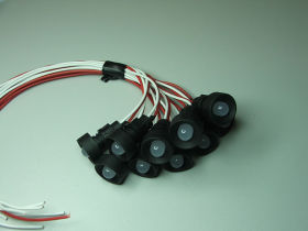 Lampka diodowa KLP-10/W 12-24VAC/DC typu LED 12-24V (klosz 10mm)/white