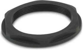 Counter nut, M63, 75 mm, black, 1411220