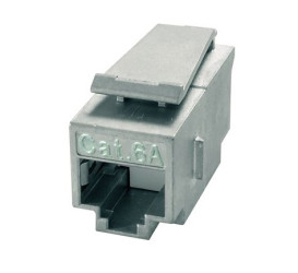 Łącznik Ethernet RJ11, RJ12, RJ45 Cat6a Ekranowane porty: Złącze Ethernet Telegartner
